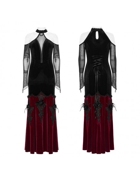 Robe Punk Rave Red Opium