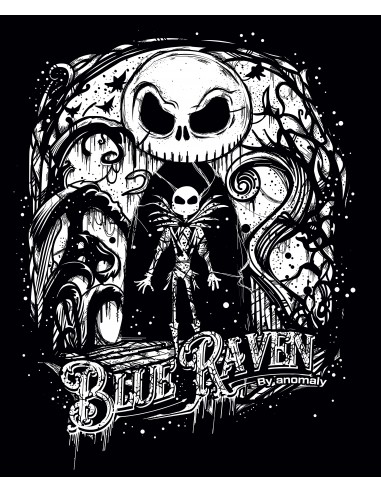 T-shirt Blue Raven by Anomaly Haunted Jack
