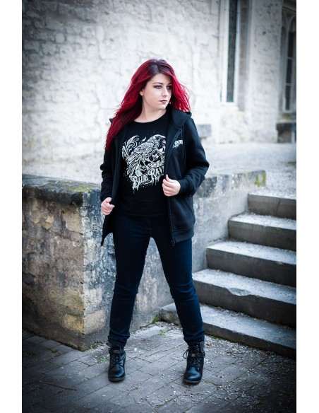 T-shirt Gothique Blue Raven The Crow Blue Raven By Anomaly T-shirt Gothique Blue Raven The Crow Blue Raven By Anomaly