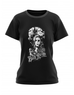 T-shirt Femme Blue Raven by Anomaly Cursed Warrior
