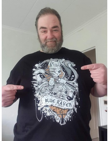 T-shirt Blue Raven by Anomaly Old Anubis