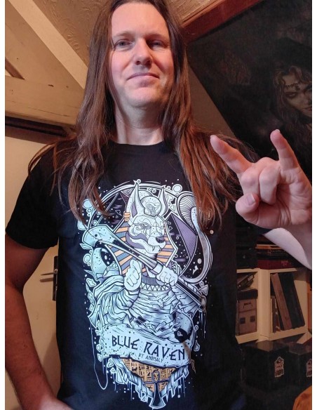 T-shirt Blue Raven by Anomaly Old Anubis