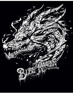 T-shirt Blue Raven by Anomaly The Dragon 2
