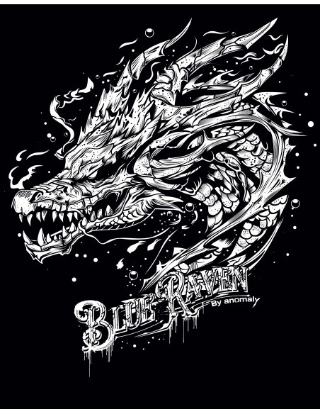 T-shirt Blue Raven by Anomaly old Dragon