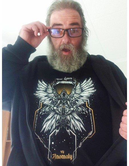 T-shirt Blue Raven by Anomaly Valkyrie