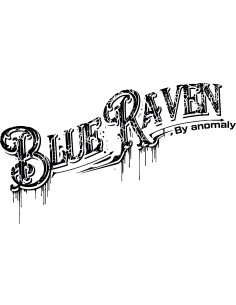 Sticker Voiture Blue Raven By Anomaly