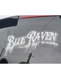 Sticker Voiture Blue Raven By Anomaly 2