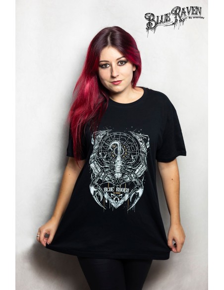 T-shirt Blue Raven by Anomaly Scorpion