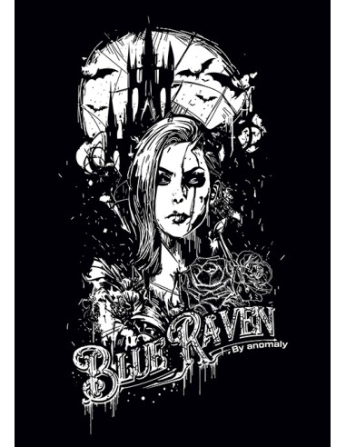Sweat Blue Raven by Anomaly The Cursed Warrior