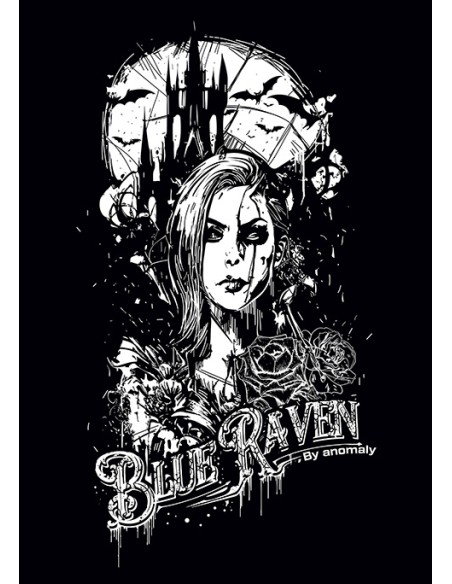 Sweat Blue Raven by Anomaly The Cursed Warrior