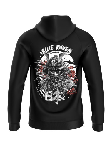 Sweat Japon Blue Raven Samouraï
