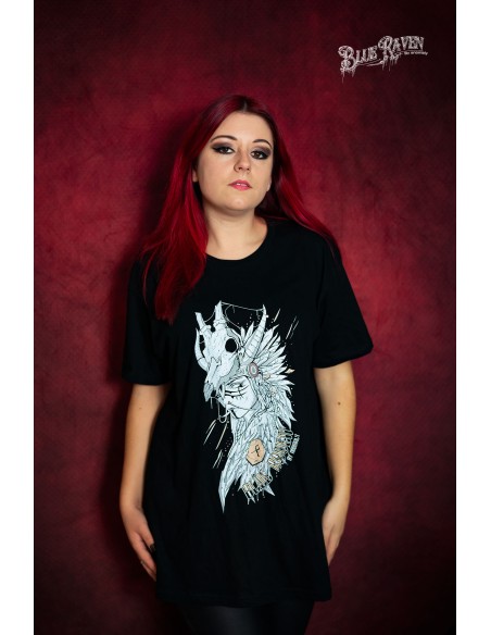 T-shirt Blue Raven by Anomaly The Huntress