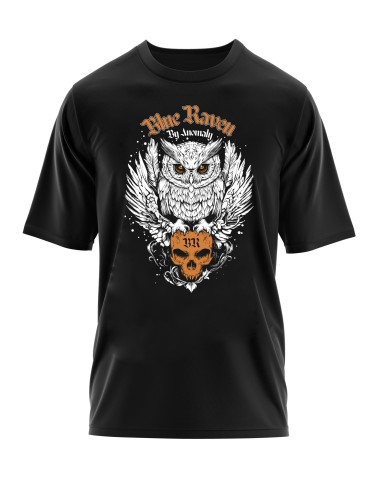 T-shirt Fantasy Blue Raven Hibou
