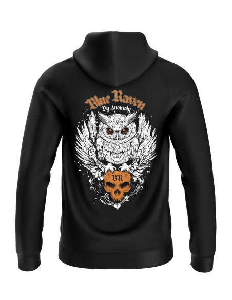 Sweat Blue Raven by Anomaly Death Owl