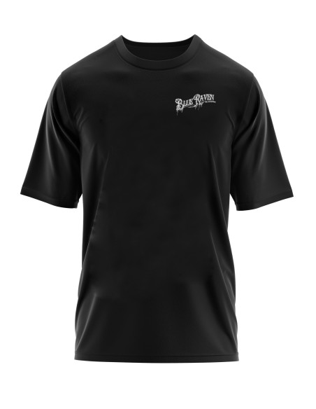 T-shirt Logo Coeur Blue Raven by Anomaly