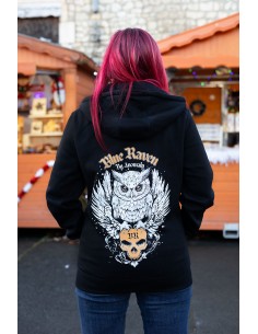 Sweat Fantasy Blue Raven Hibou 2