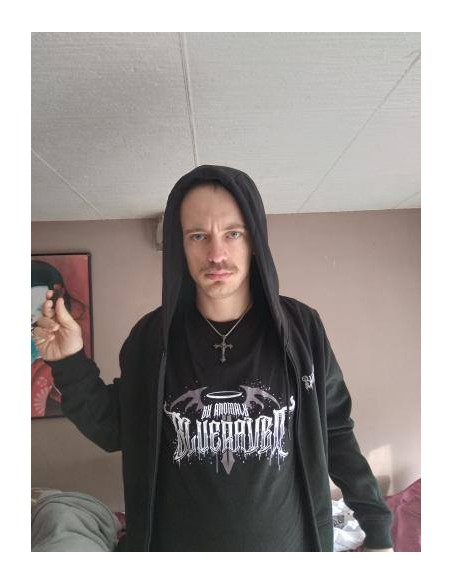 T-shirt Noir Blue Raven by Anomaly