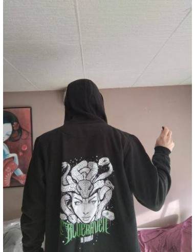 Sweat Blue Raven by Anomaly Médusa