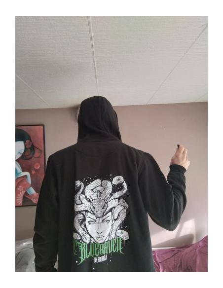 Sweat Blue Raven by Anomaly Médusa