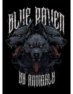 T-shirt Homme Blue Raven by Anomaly Cerberus 2