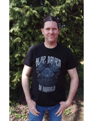 T-shirt Homme Blue Raven by Anomaly Cerberus