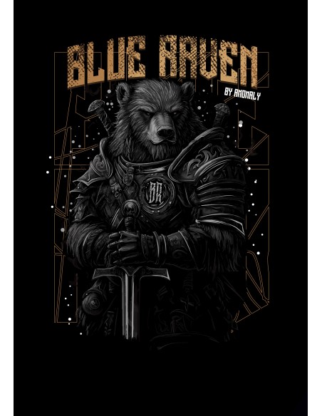 T-shirt Femme Blue Raven by Anomaly Ours Guerrier