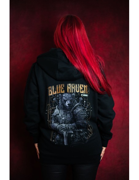 Sweat Blue Raven by Anomaly Ours Guerrier