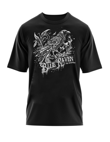 T-shirt Blue Raven by Anomaly The Crow