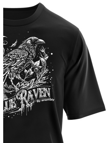 T-shirt Gothique Blue Raven The Crow