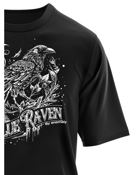 T-shirt Gothique Blue Raven The Crow T-shirt Gothique Blue Raven The Crow