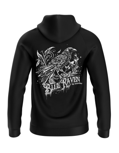 Sweat Gothique Blue Raven The Crow