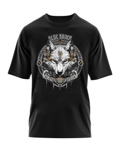 T-shirt Viking Blue Raven Fenrir
