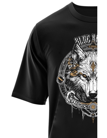 T-shirt Viking Blue Raven Fenrir
