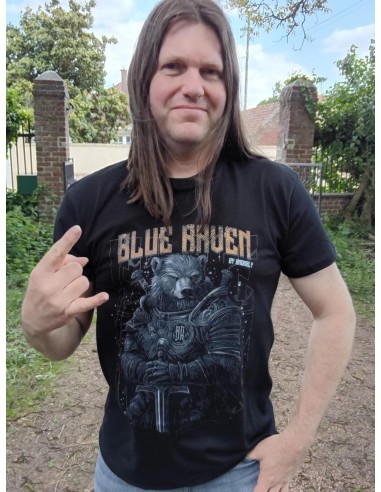 T-shirt Homme Blue Raven by Anomaly Ours Guerrier