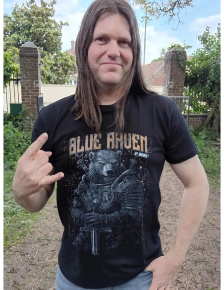 T-shirt Homme Blue Raven by Anomaly Ours Guerrier