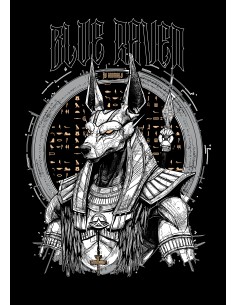 T-shirt Mythologie Blue Raven Anubis 2
