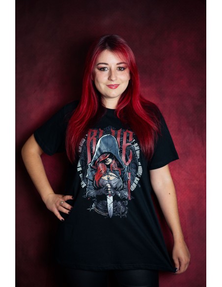 T-shirt gothique Blue Raven