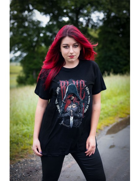 T-shirt Viking Blue Raven Red Revenge