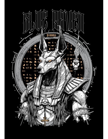 Débardeur Homme Blue Raven by Anomaly