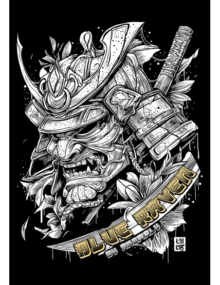 Sweat Blue Raven by Anomaly Guerrier Ronin