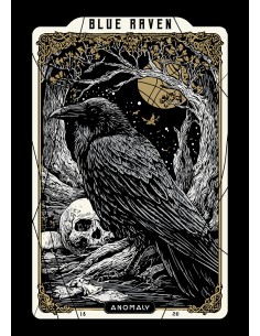 Sweat Gothique Blue Raven Maître Corbeau 2