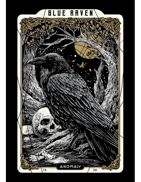 T-shirt Homme Blue Raven by Anomaly Maître Corbeau