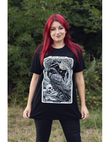 T-shirt Corbeau gothique