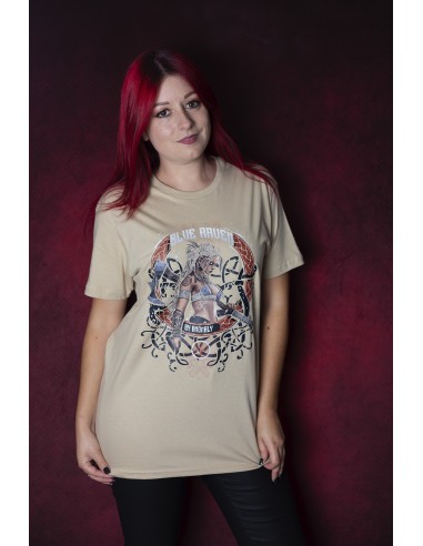 T-shirt Viking Blue Raven Légende Nordique