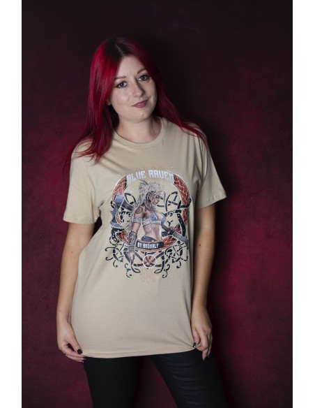 T-shirt Viking Blue Raven Légende Nordique