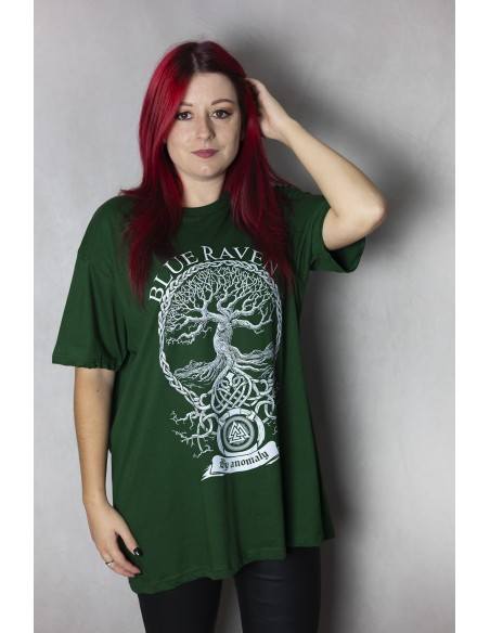 T-shirt Homme Blue Raven by Anomaly Yggdrasil Vert