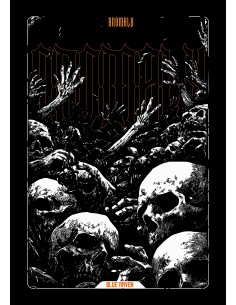 T-shirt Homme Blue Raven by Anomaly Death Card 2