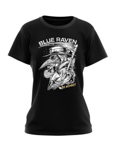 T-shirt Femme Blue Raven by Anomaly Plague Doctor