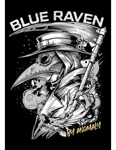 Sweat Blue Raven by Anomaly Plague Doctor 2