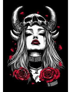 T-shirt Femme Blue Raven by Anomaly La Guerrière 2